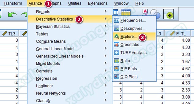 Loại bỏ điểm dị biệt outliers SPSS