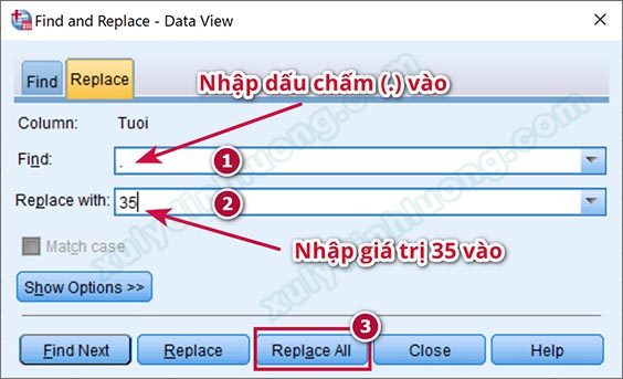 Xử lý giá trị khuyết Missing Value