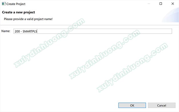 Cách vẽ mô hình đường dẫn trên SMARTPLS
