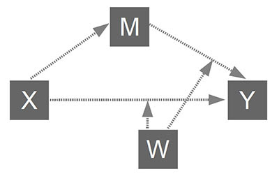 process moderated mediation