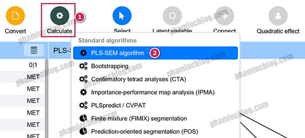 quy trình chạy smartpls 4