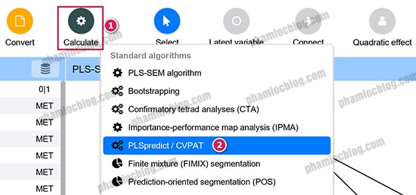 quy trình chạy smartpls 4