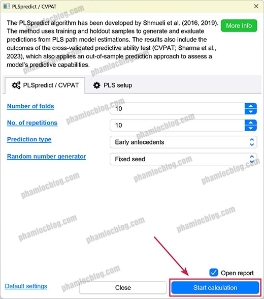 quy trình chạy smartpls 4
