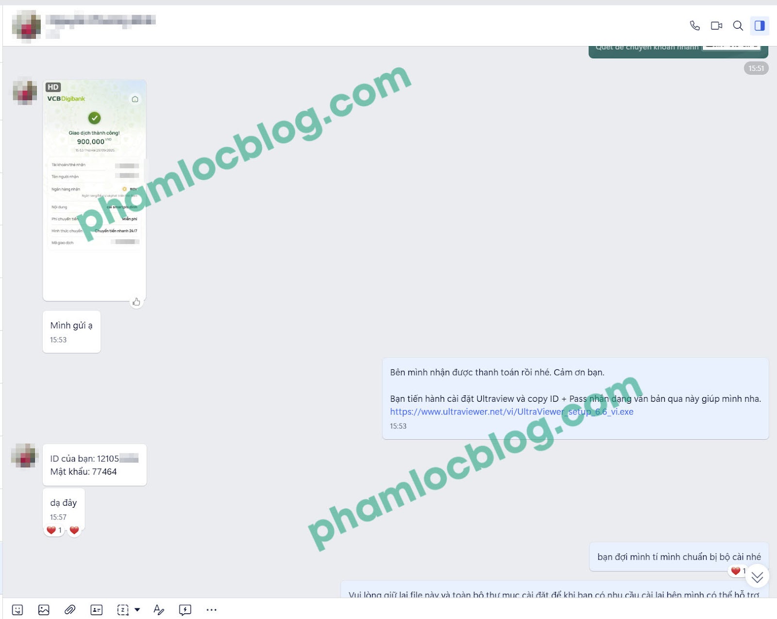 Minh chứng trao đổi và cài đặt SMARTPLS thành công