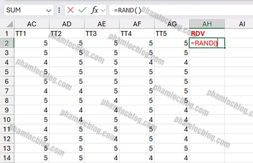 Cách tạo biến RDV trong SMARTPLS